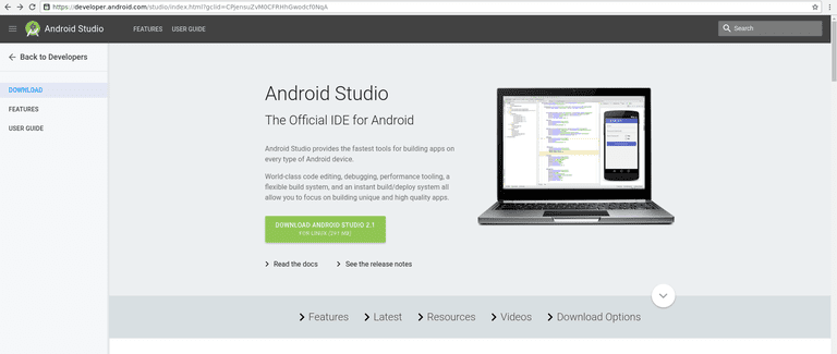 Android studio ide for windows